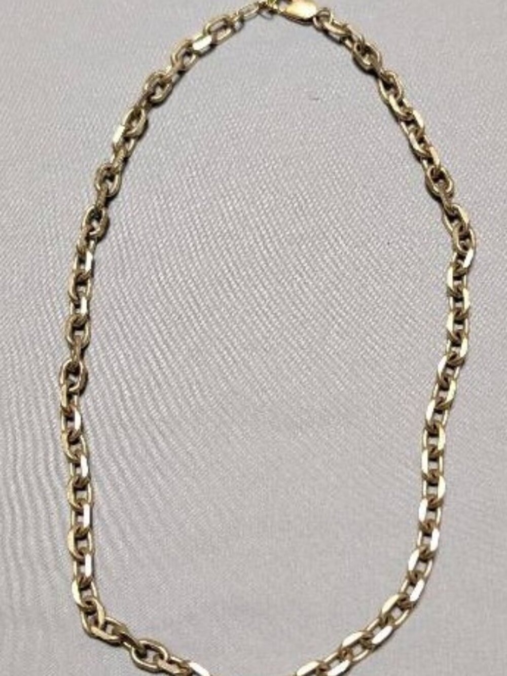 CLARE V. x Anthropologie Rolo Chain Necklace NWT Gold Link